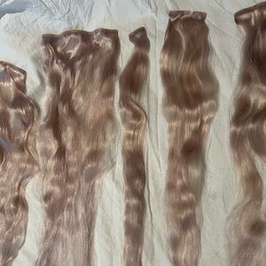 Real human hair clip in extensions!!!